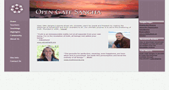 Desktop Screenshot of opengatesangha.org